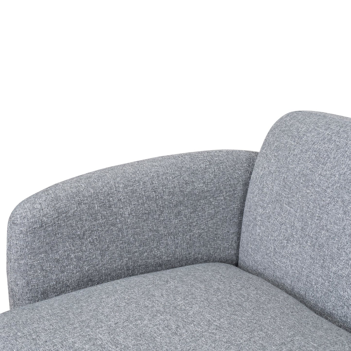 Nimbus Left Chaise Modular Sofa - Glacier Grey
