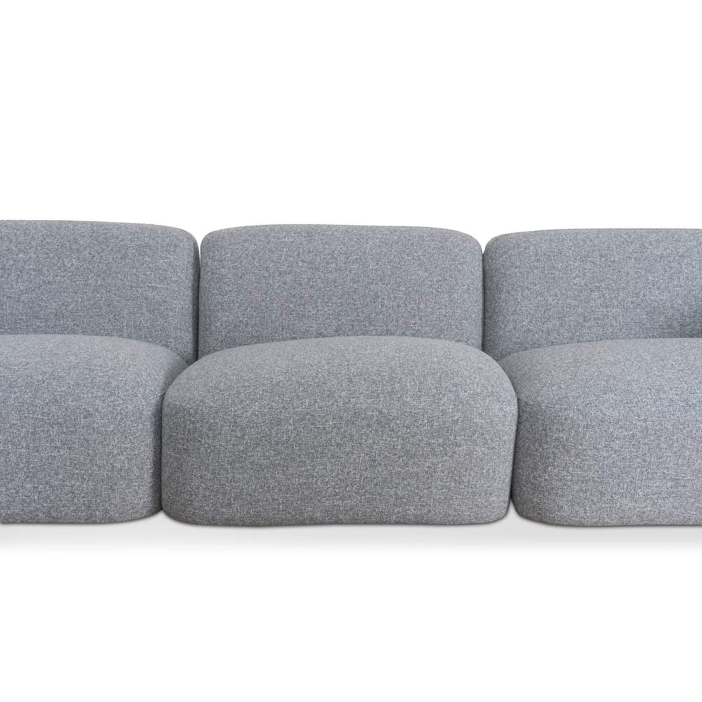 Nimbus Left Chaise Modular Sofa - Glacier Grey