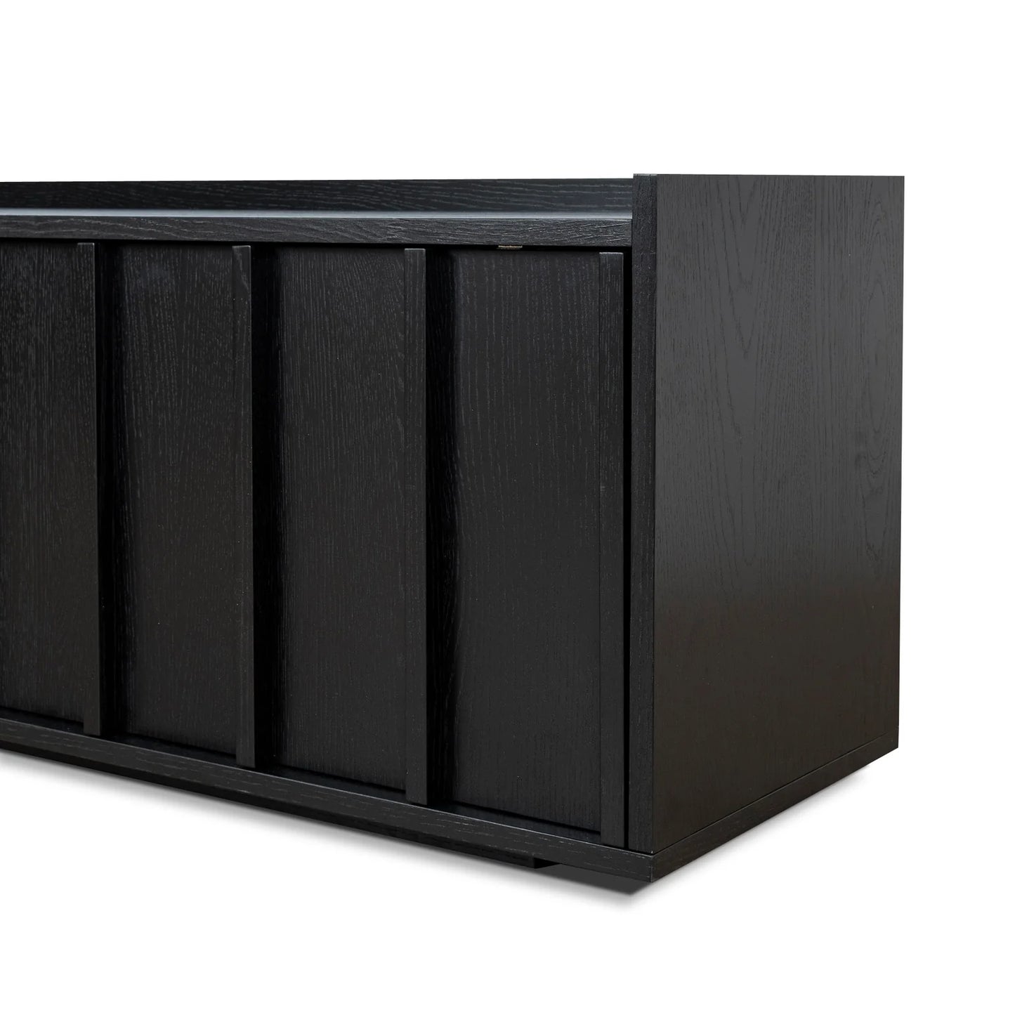 Horizon 2m TV Entertainment Unit - Black