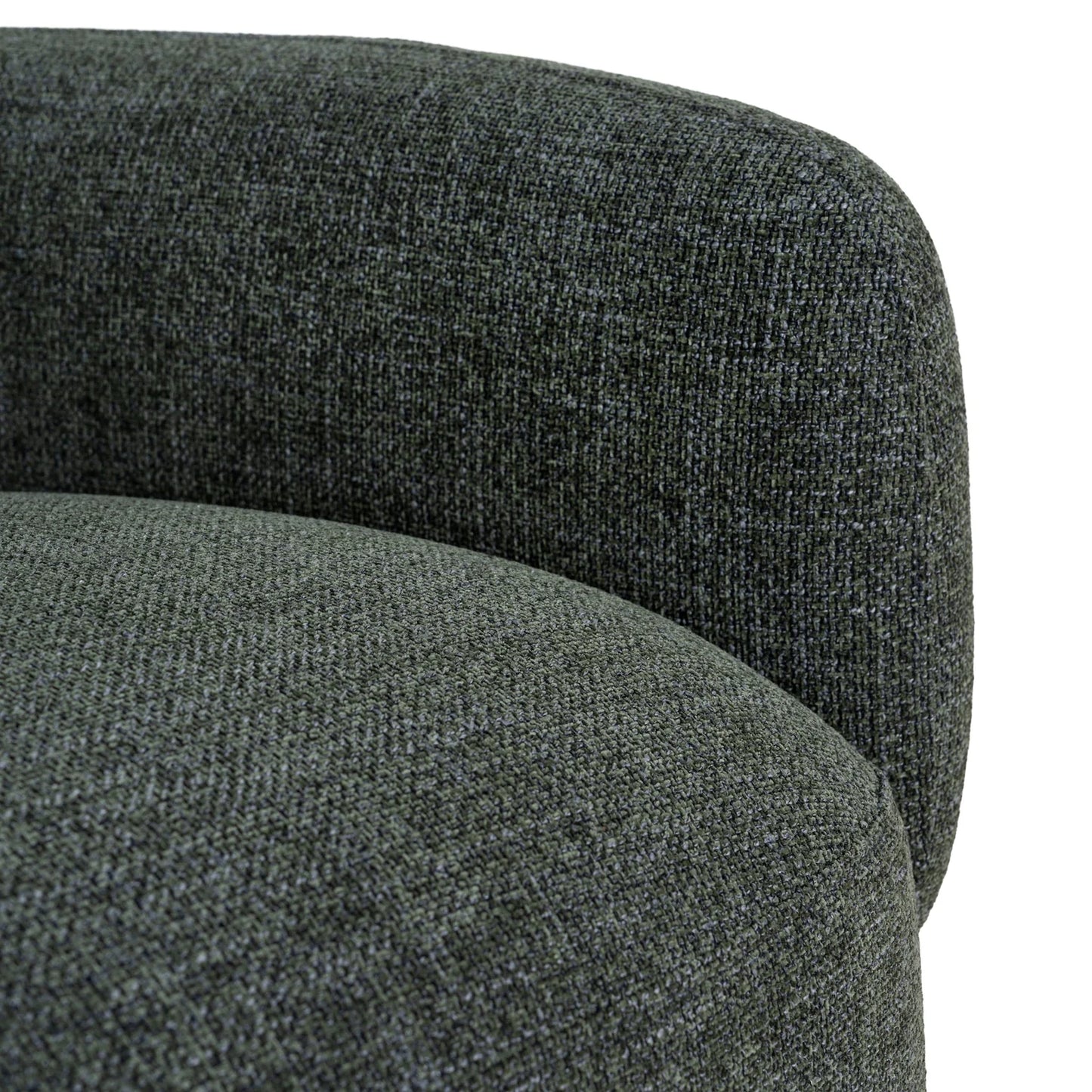 Nimbus Left Chaise Modular Sofa - Moss Green