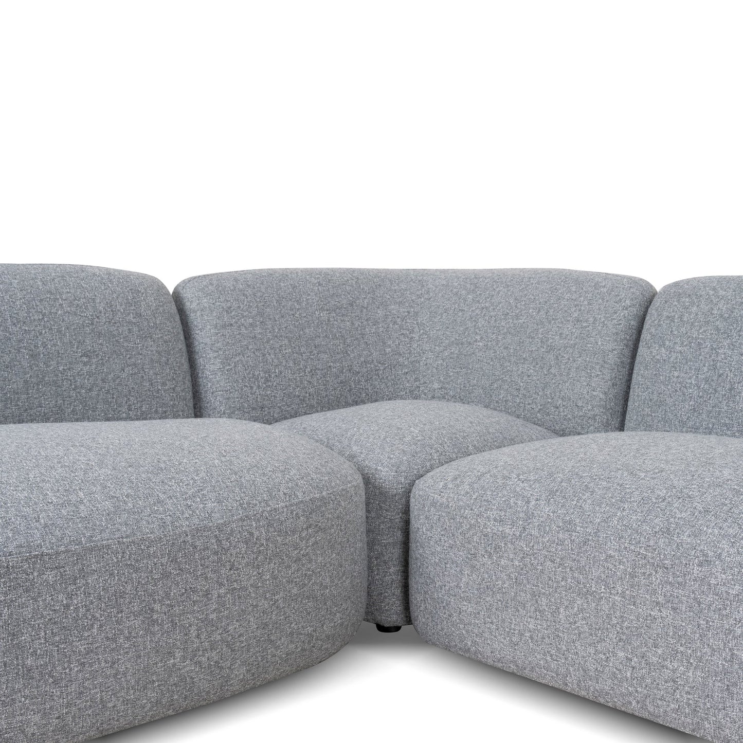 Nimbus Left Chaise Modular Sofa - Glacier Grey