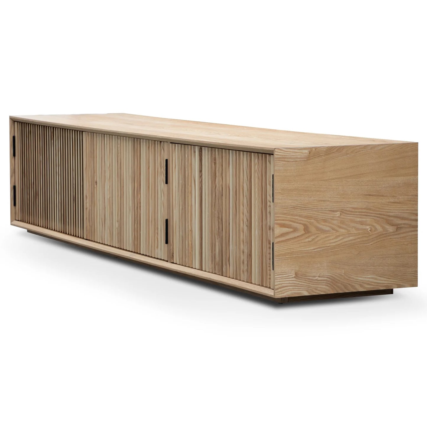Natural Ash Veneer 2m Entertainment TV Unit