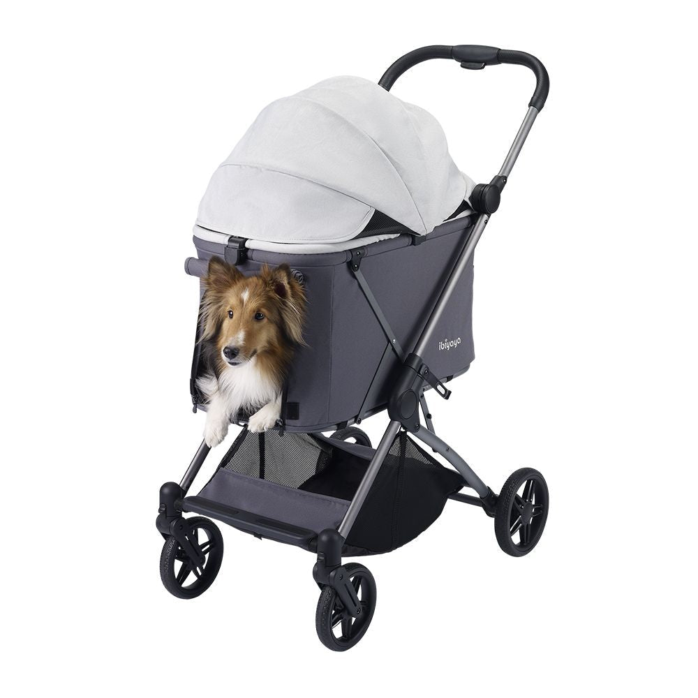 Ibiyaya Maxi Deep Carriage Pet Stroller - Grey