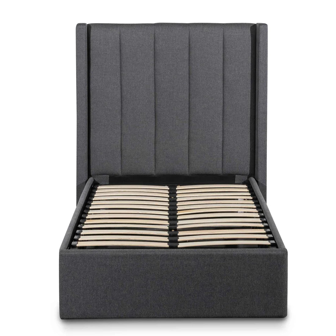 Aragon Single Bed Frame - Charcoal