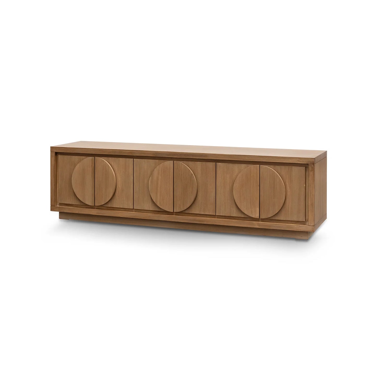 Dusty Oak 2m Entertainment TV Unit