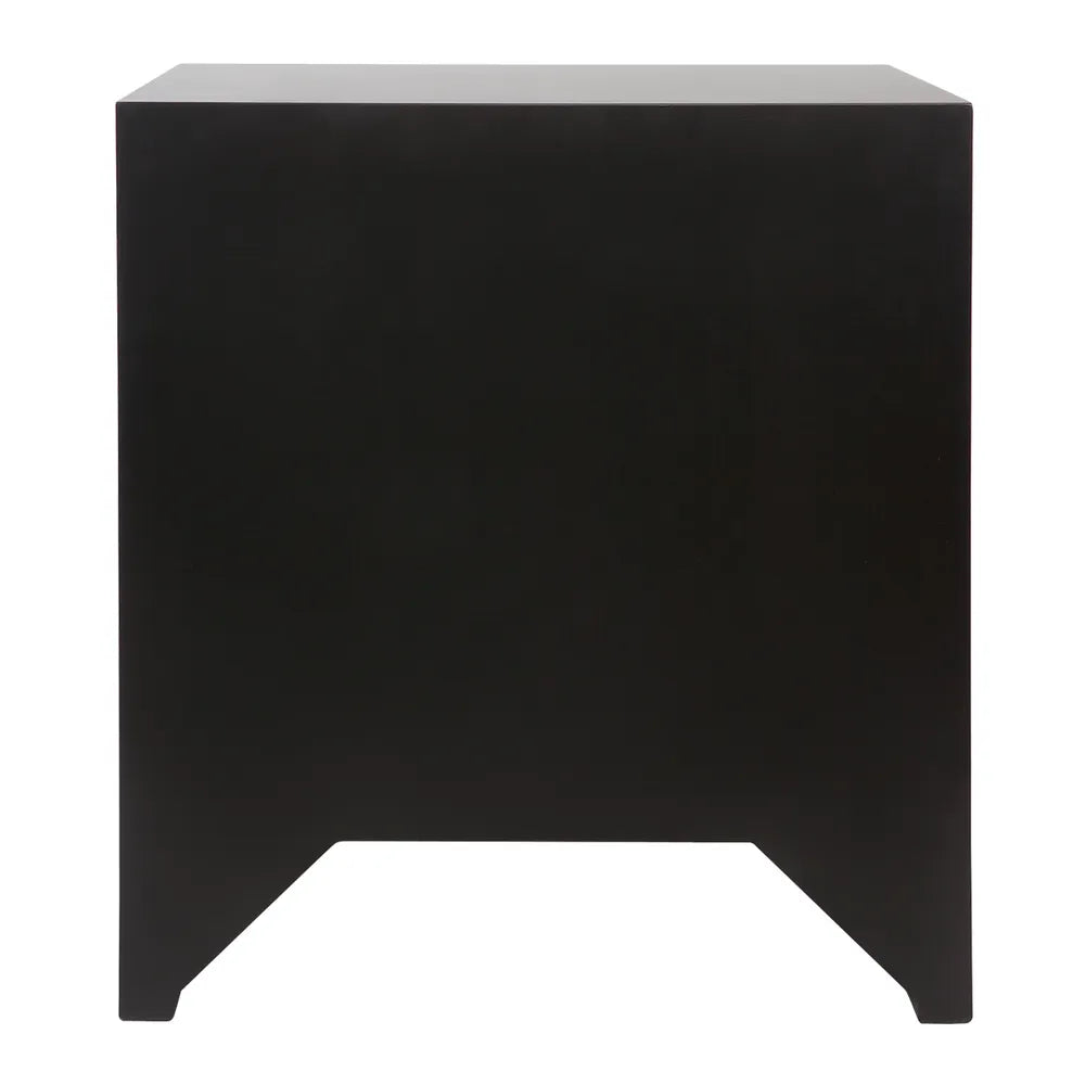 Ariana Bedside Table - Large Black