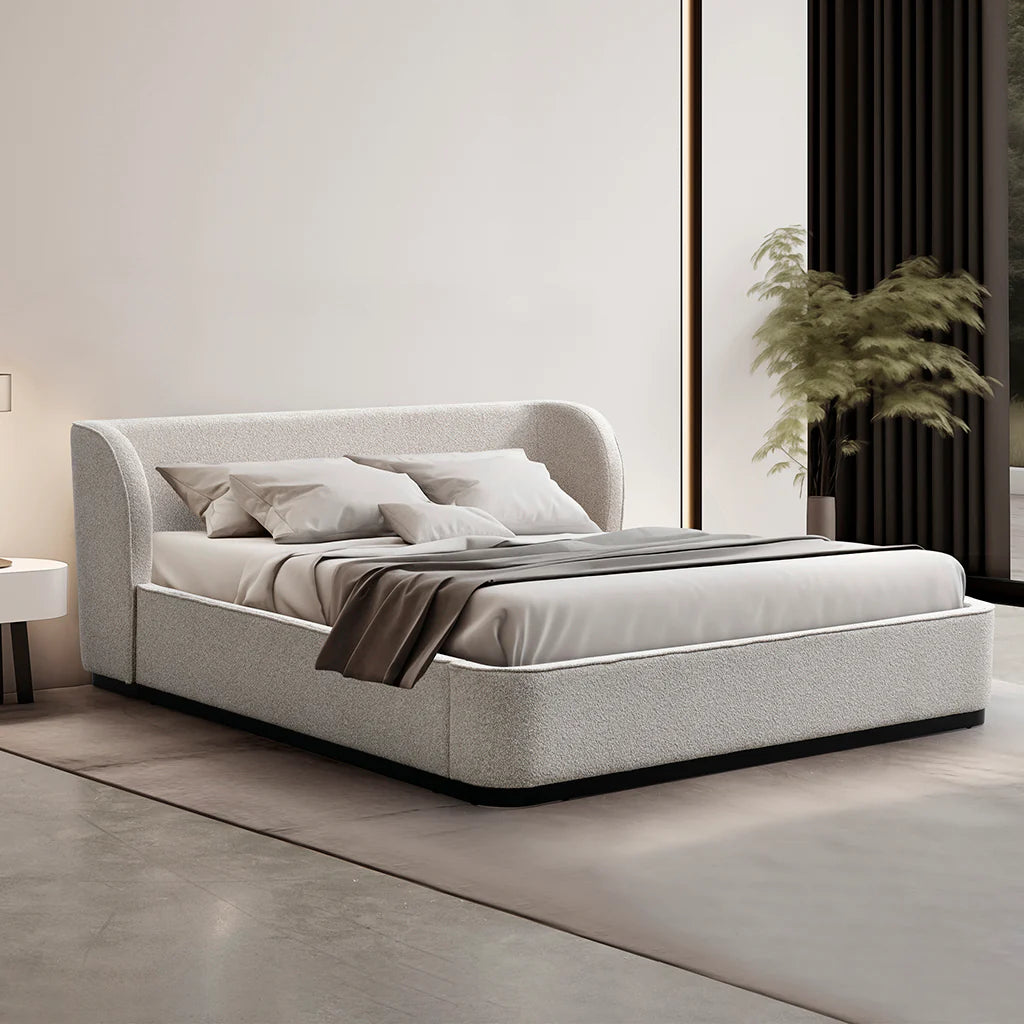 Sky King Bed Frame - Clay Grey ARRIVING SOON
