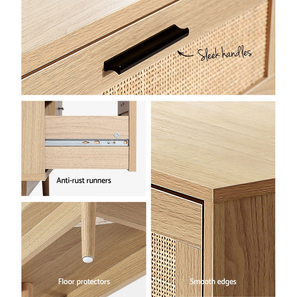 Briony Oak 6 Chest of Drawers