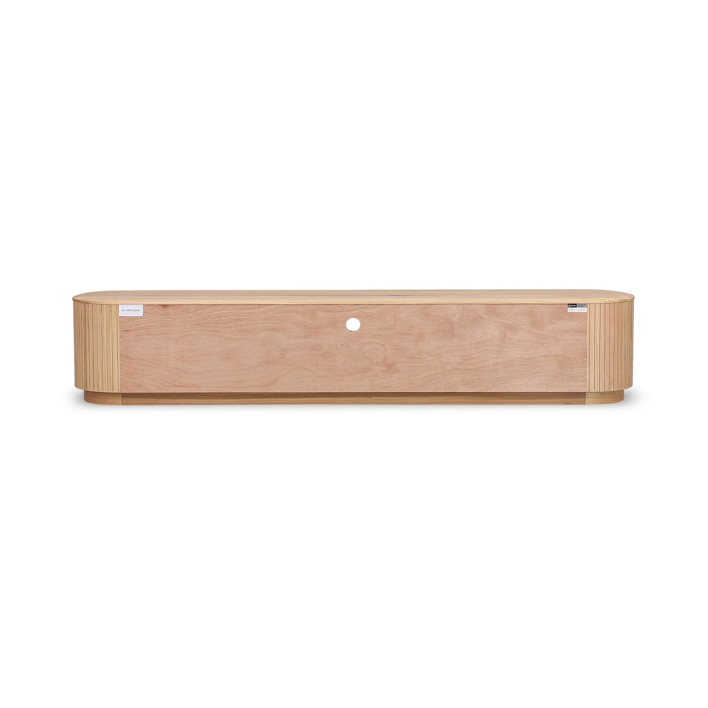 Timber Haven 2.4m TV Entertainment Unit - NZ Natural Ash