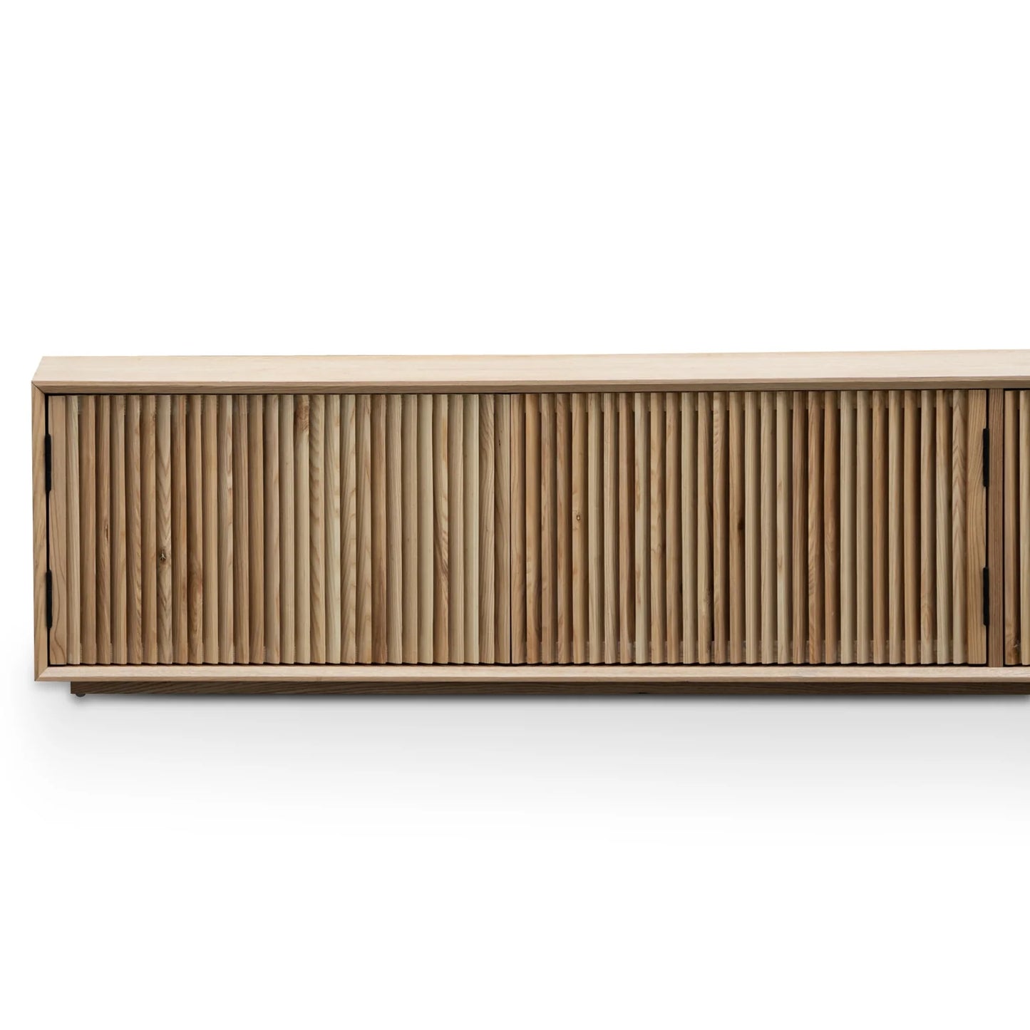 Natural Ash Veneer 2m Entertainment TV Unit