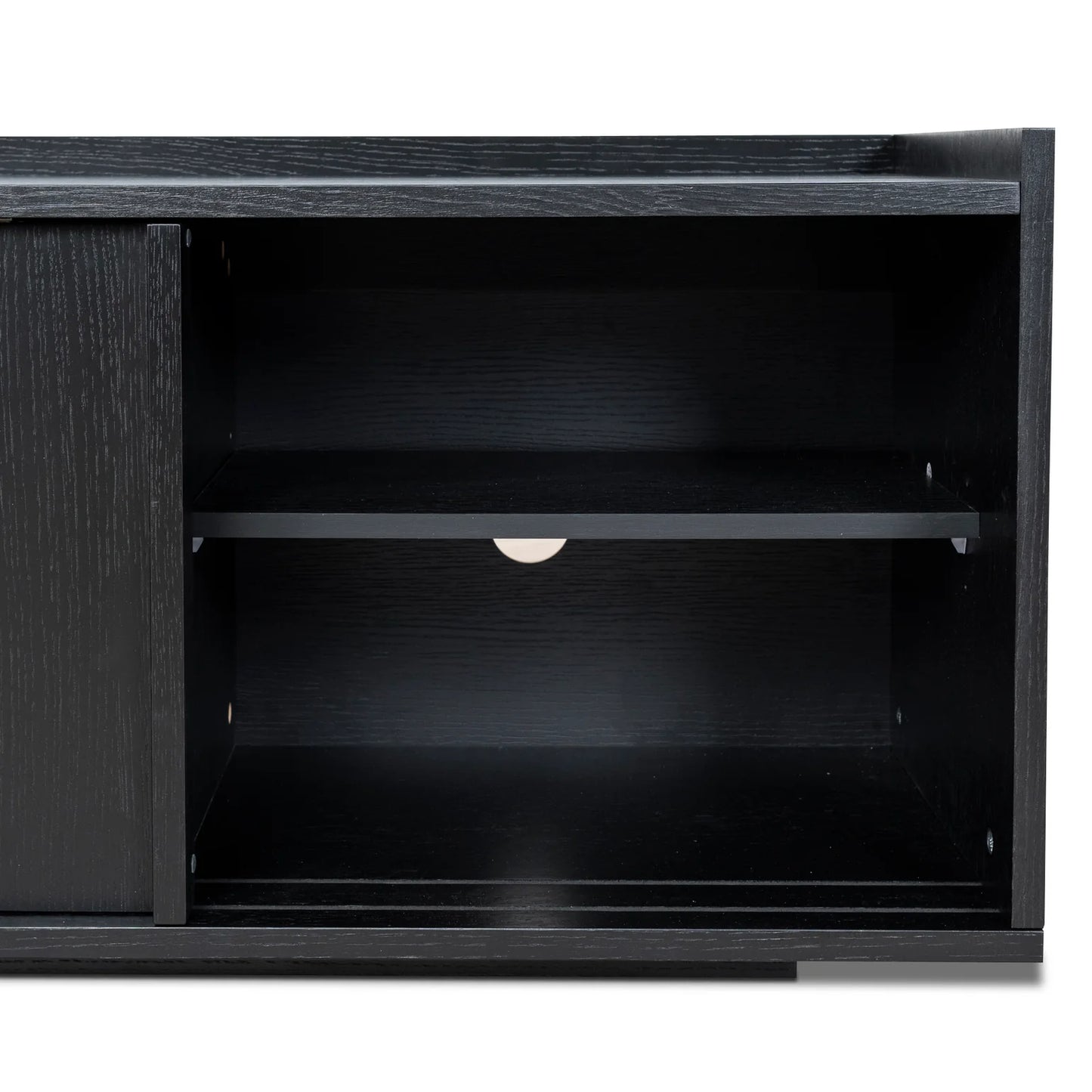 Horizon 2m TV Entertainment Unit - Black