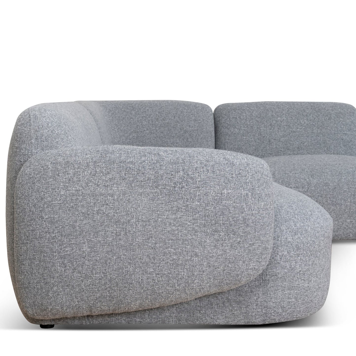 Nimbus Left Chaise Modular Sofa - Glacier Grey