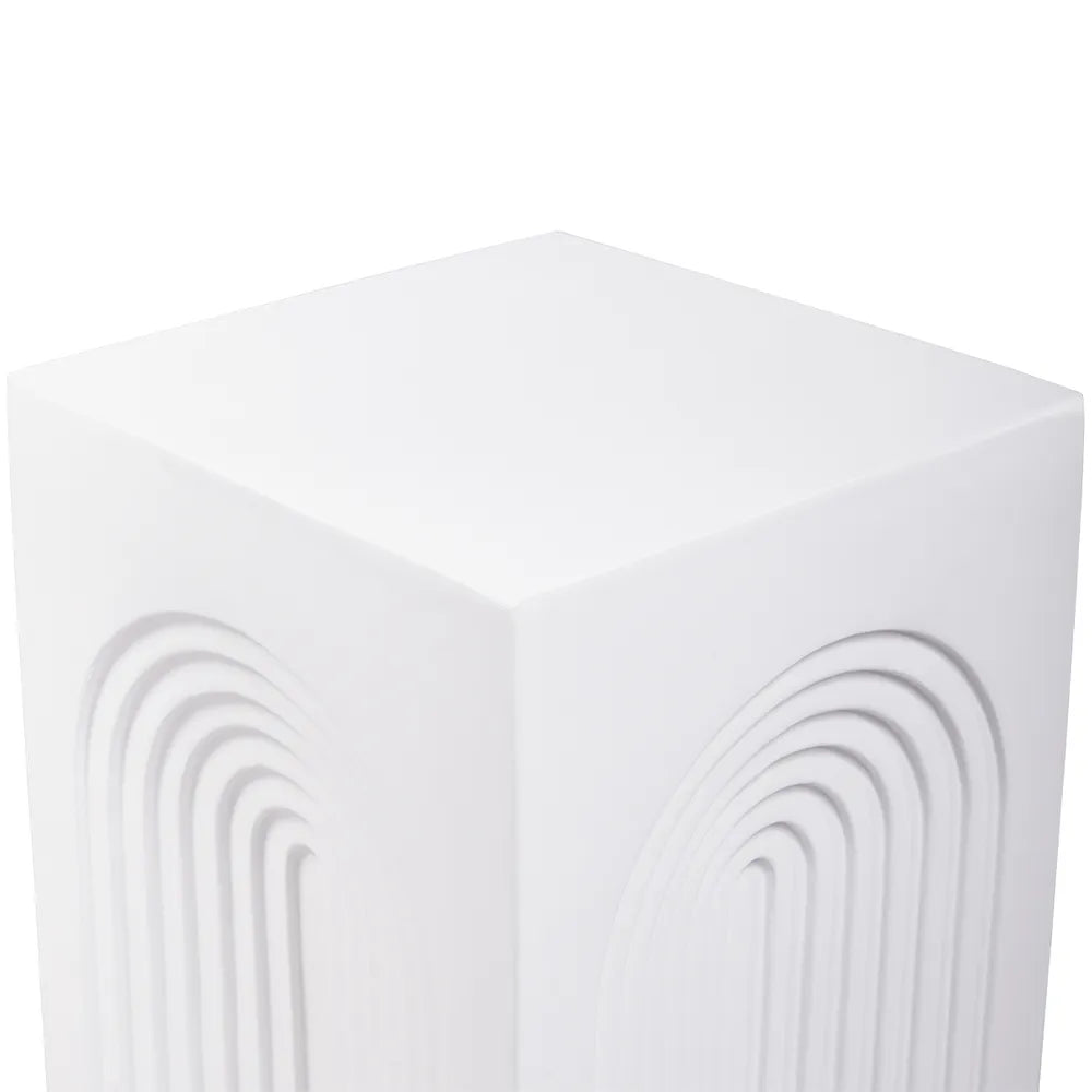 arc concrete stool