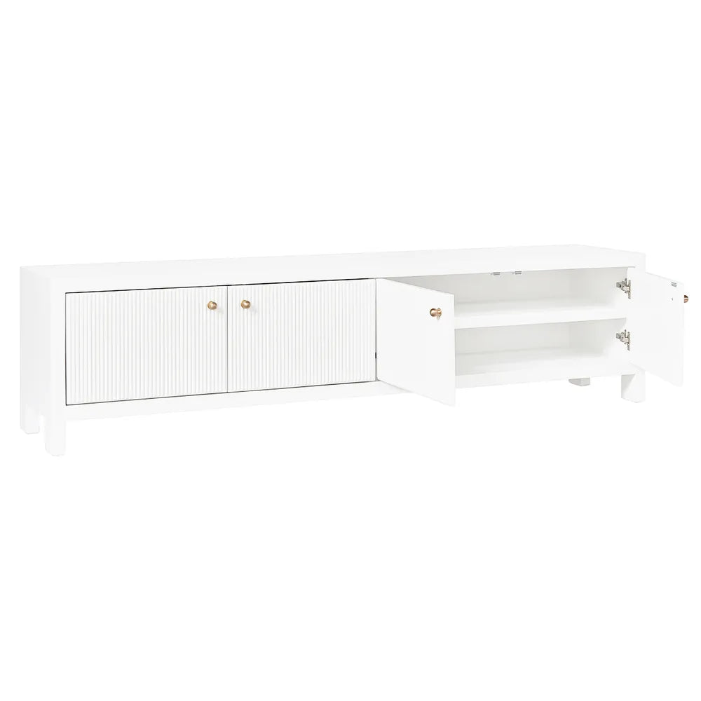 Ariana Entertainment Unit - Large White