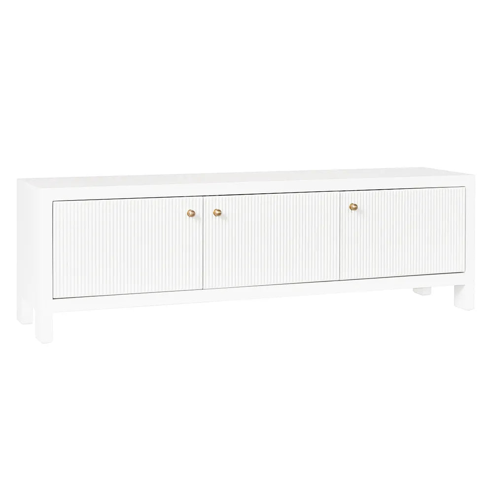 Small White Entertainment Unit