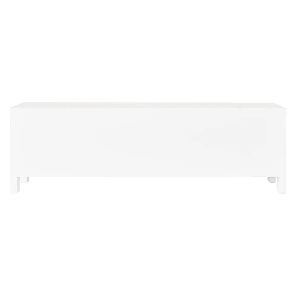 White rectangular object on a white background
