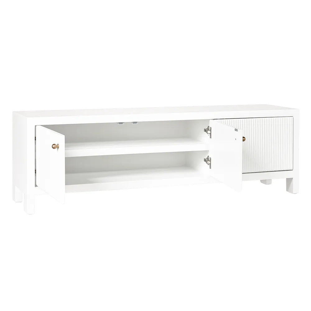 Ariana Entertainment Unit - Small White