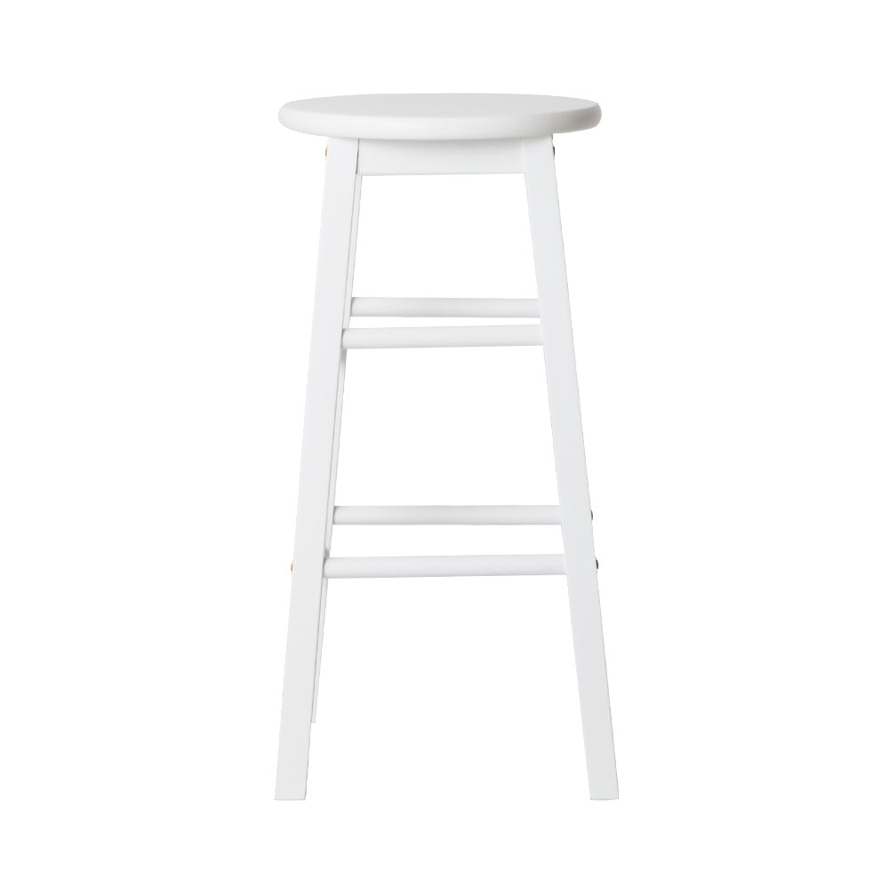 Set of 2 Nellie Wooden Bar Stools