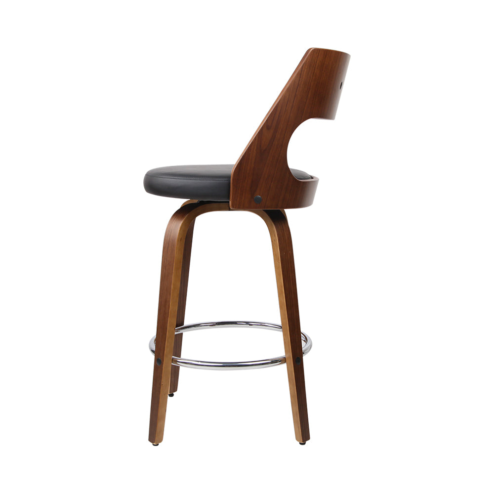 Set of 4 Astoria Leather Bar Stools