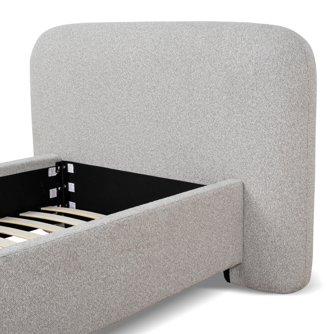 Flintstones Single Bed Frame - Clay Grey