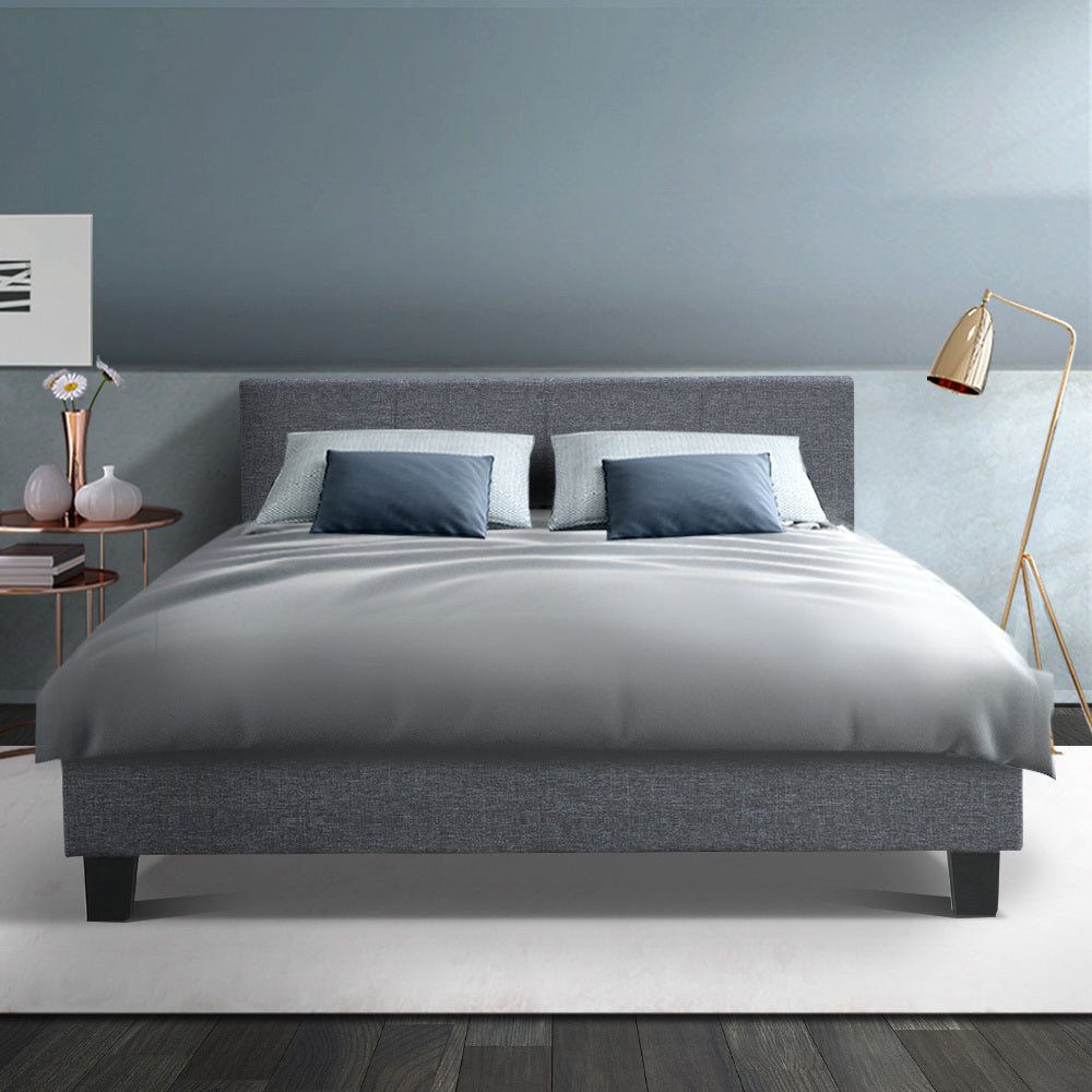 Neo Grey Bed Frame - Double
