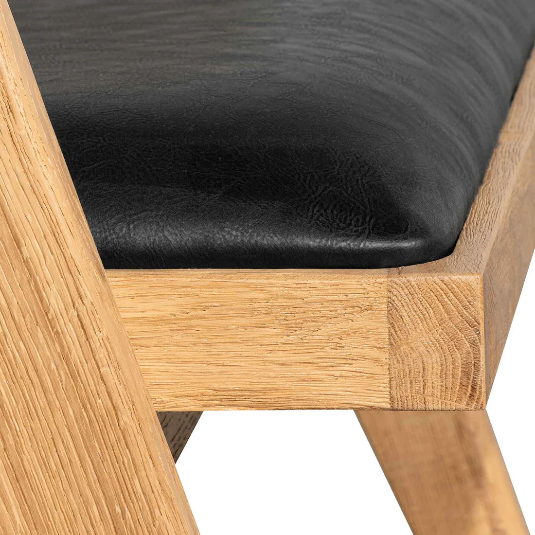 Bayside Nest Rattan Distress Natural and Black Seat Armchair