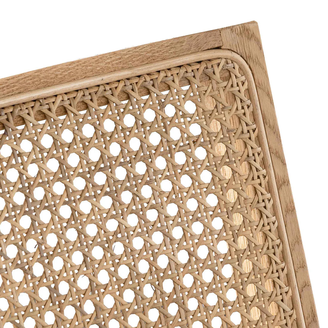 Bayside Nest Rattan Distress Natural and Black Seat Armchair