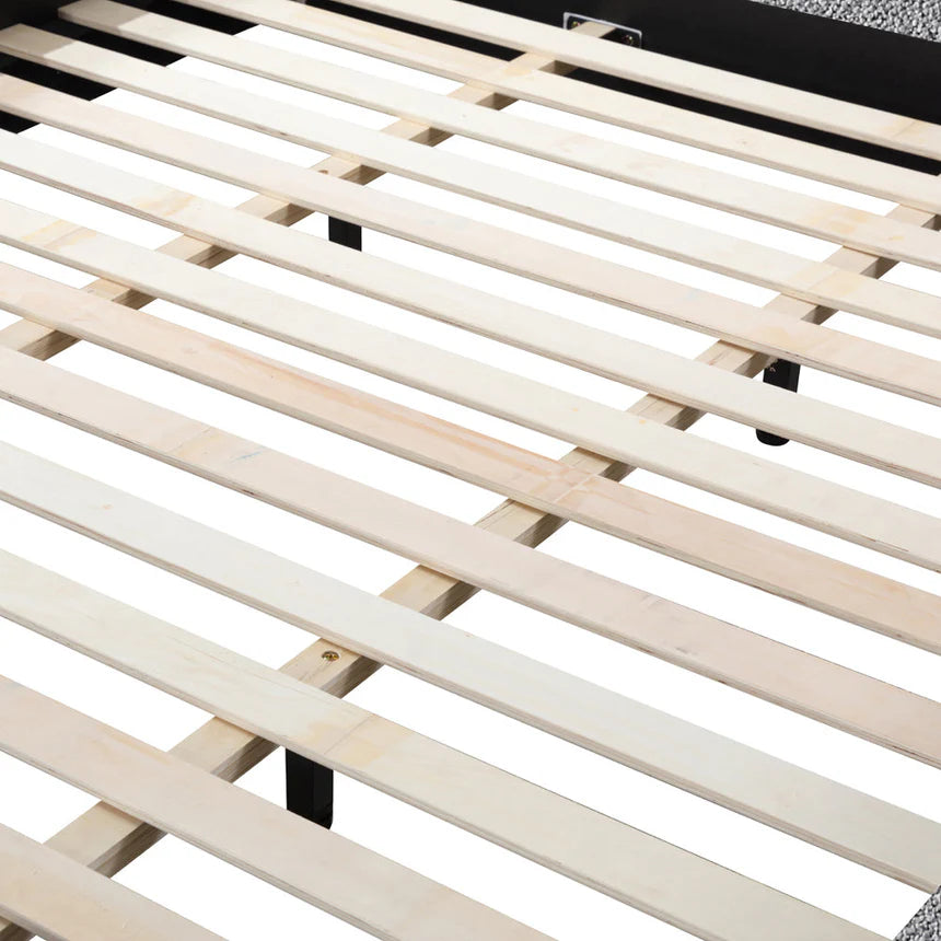 Betelgeuse King Bed Frame - Storm Grey