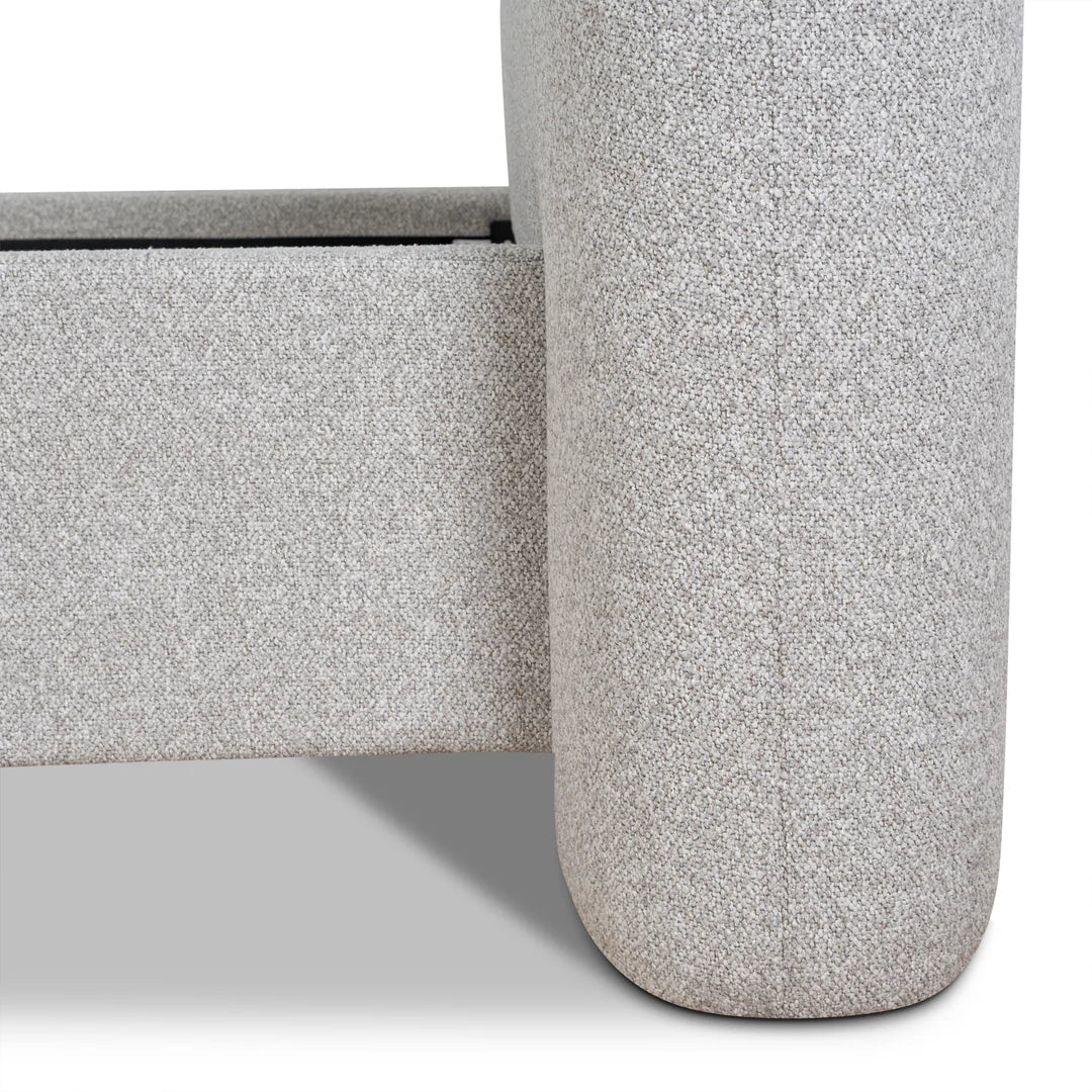 Flintstone Queen Bed Frame - Clay Grey