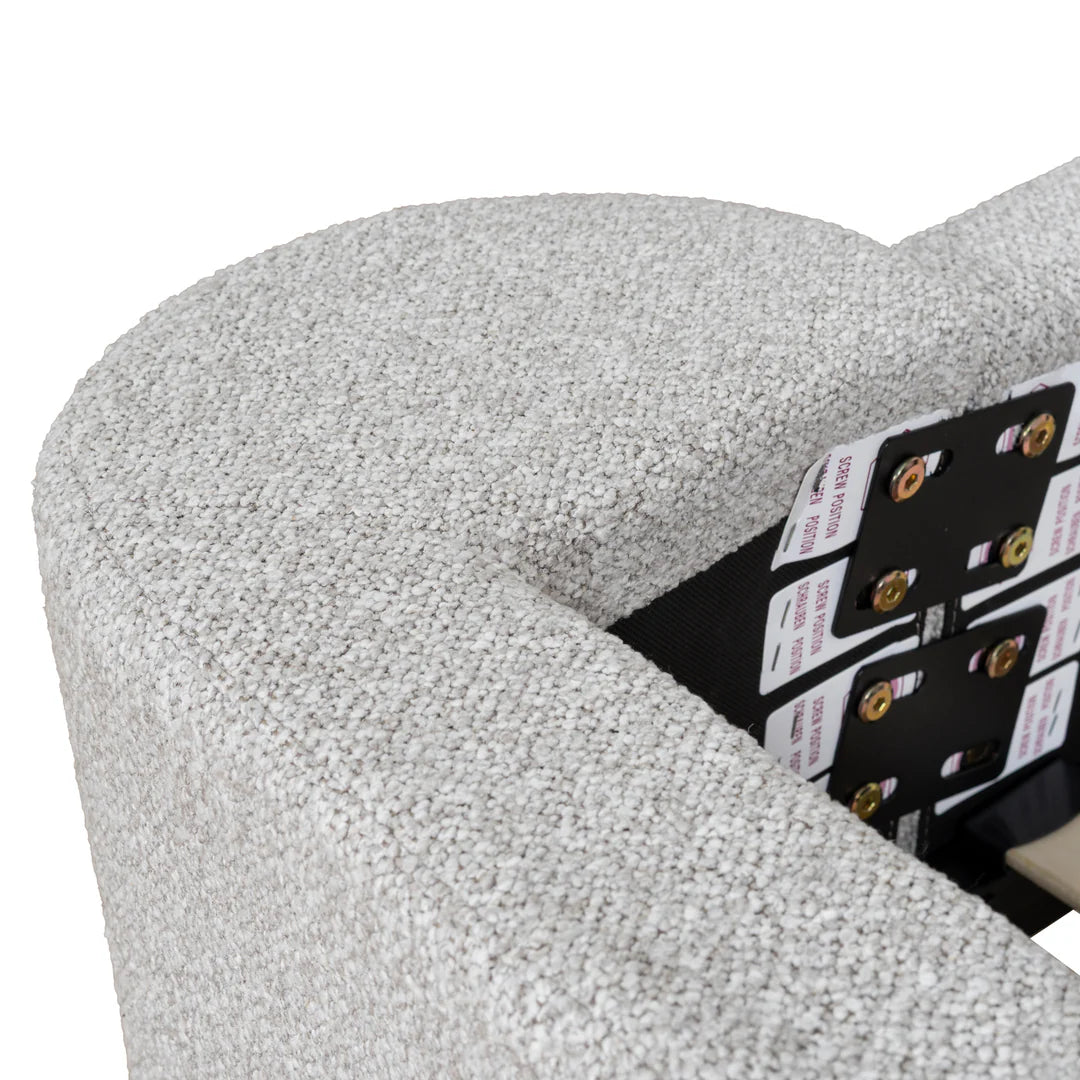 Grey bedframe