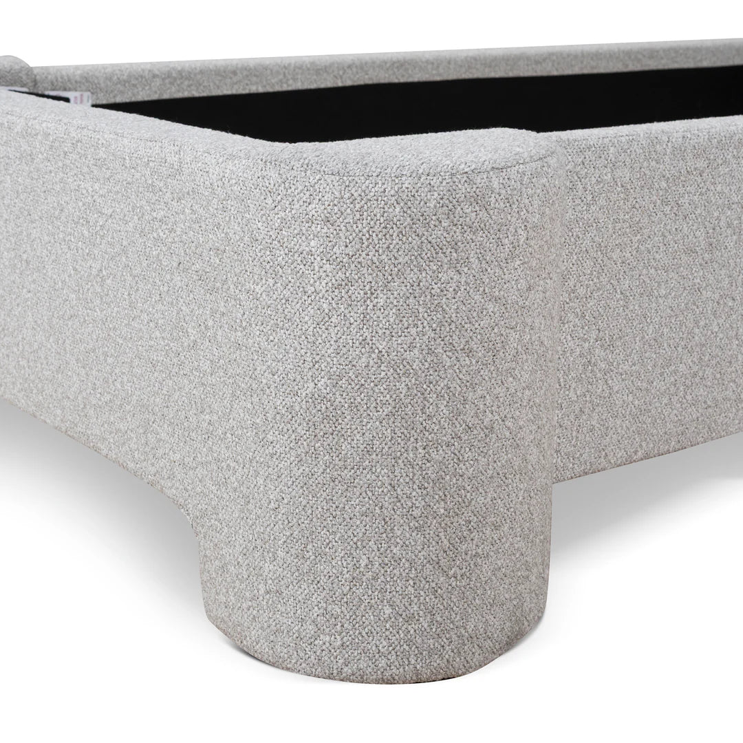 Flintstone Queen Bed Frame - Clay Grey