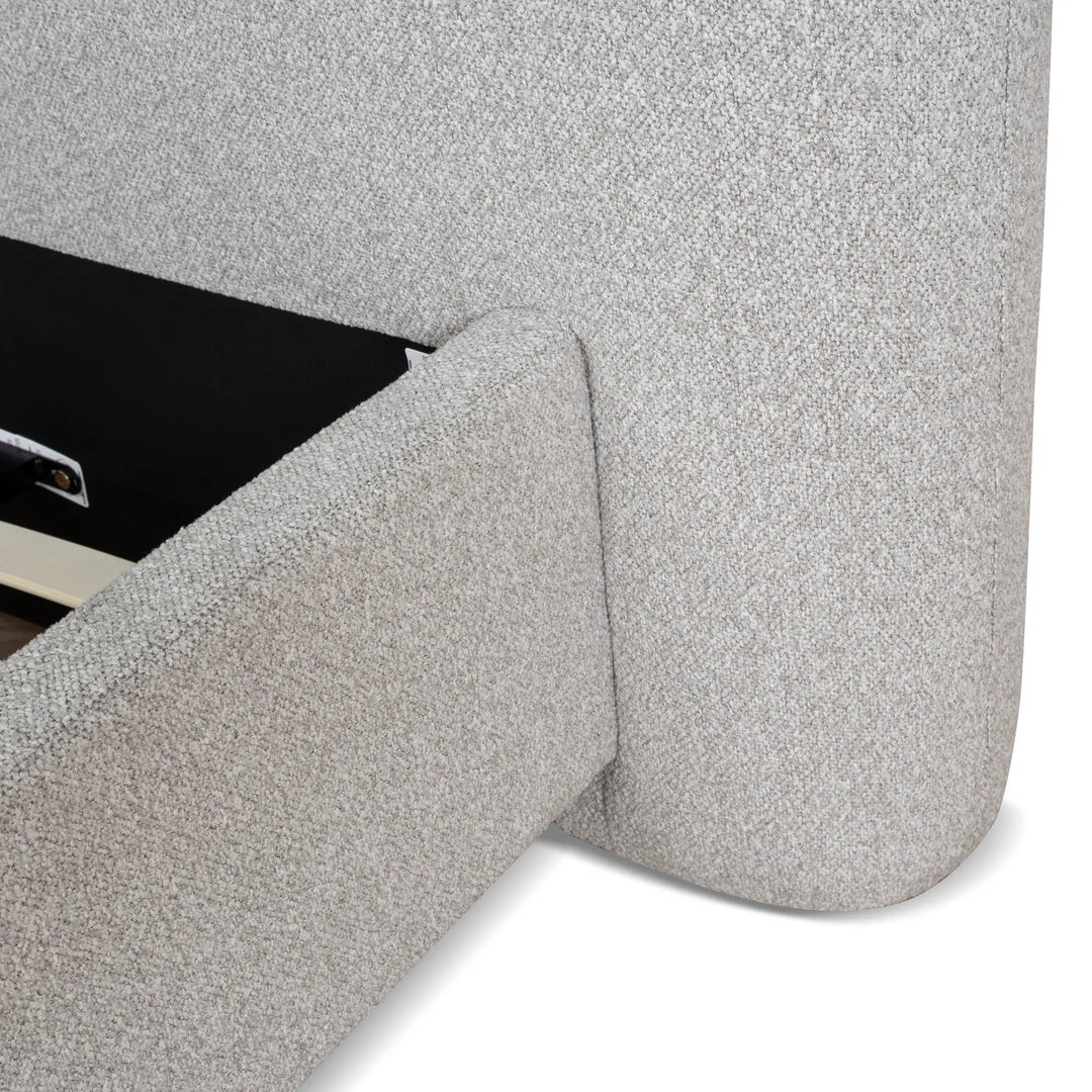 Flintstones Single Bed Frame - Clay Grey