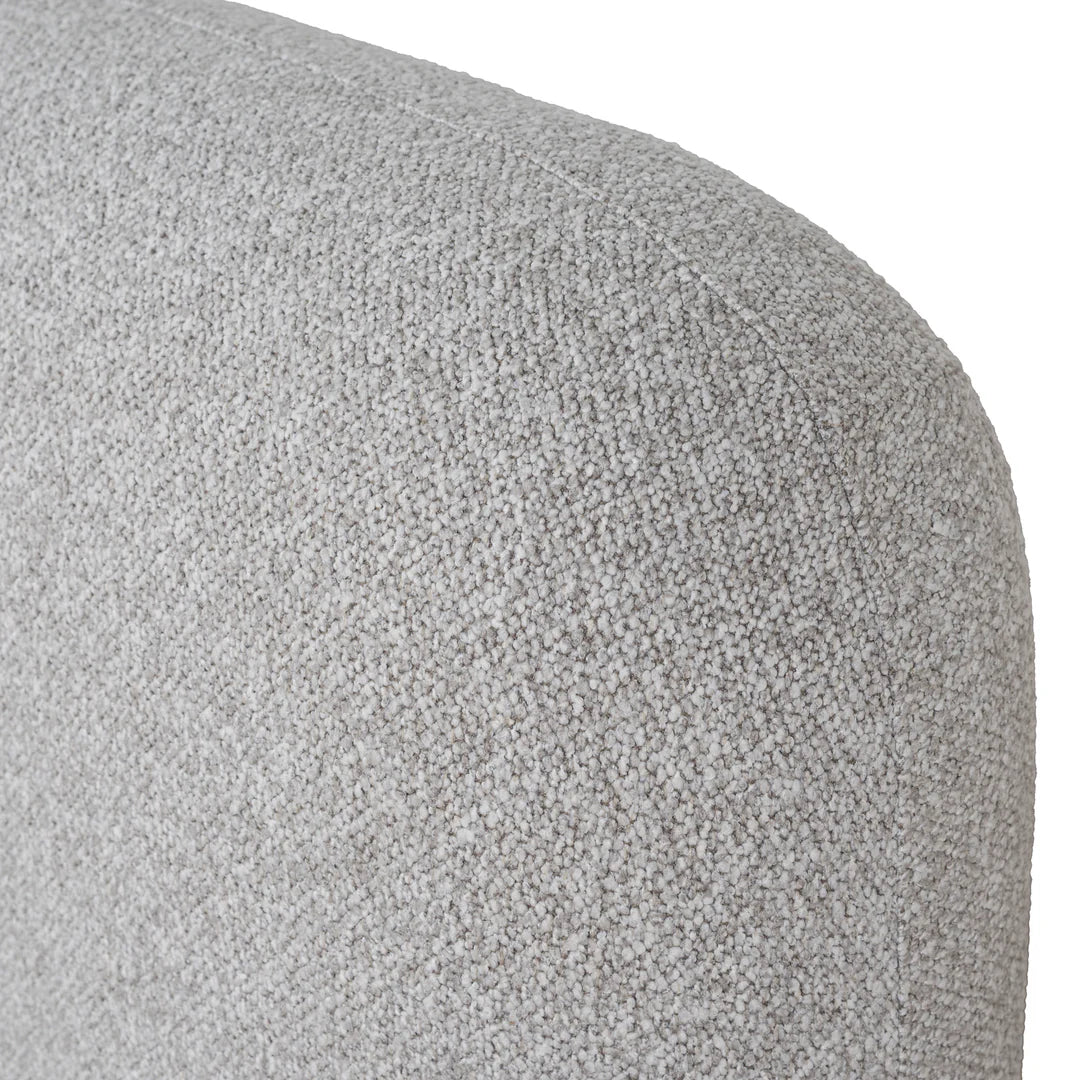 Flintstone King Bed Frame - Clay Grey