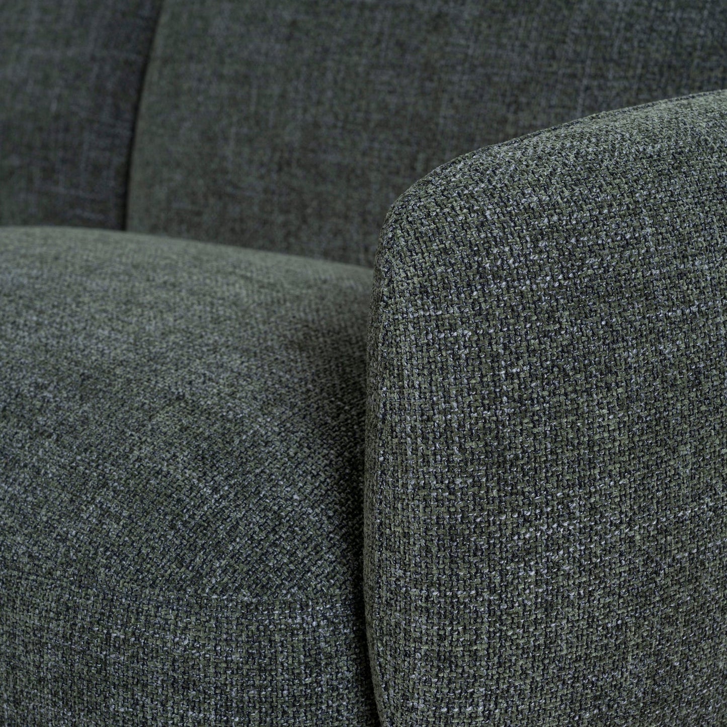 Nimbus Left Chaise Modular Sofa - Moss Green