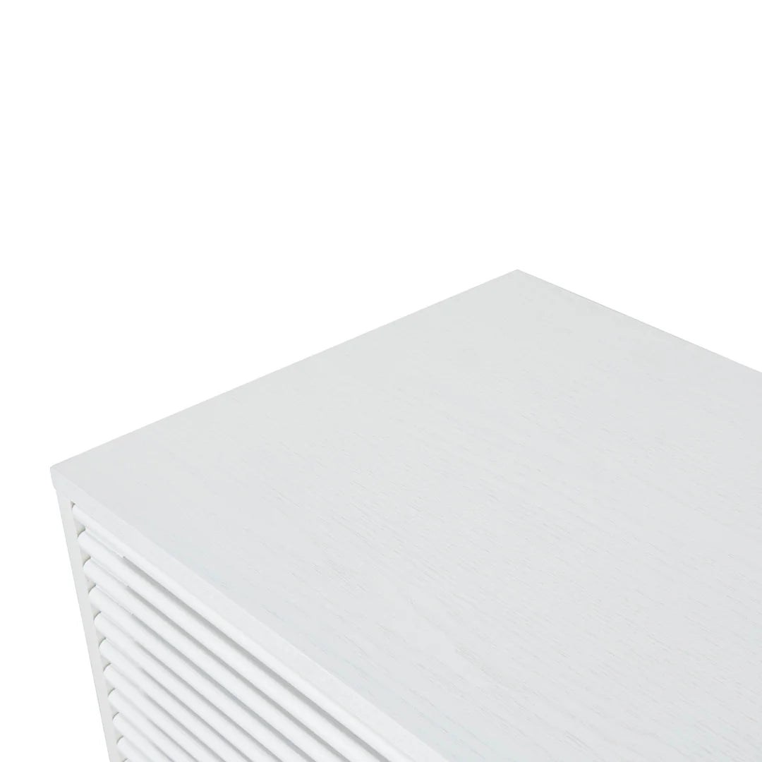 Contour Nest White TV Entertainment Unit 2.3m