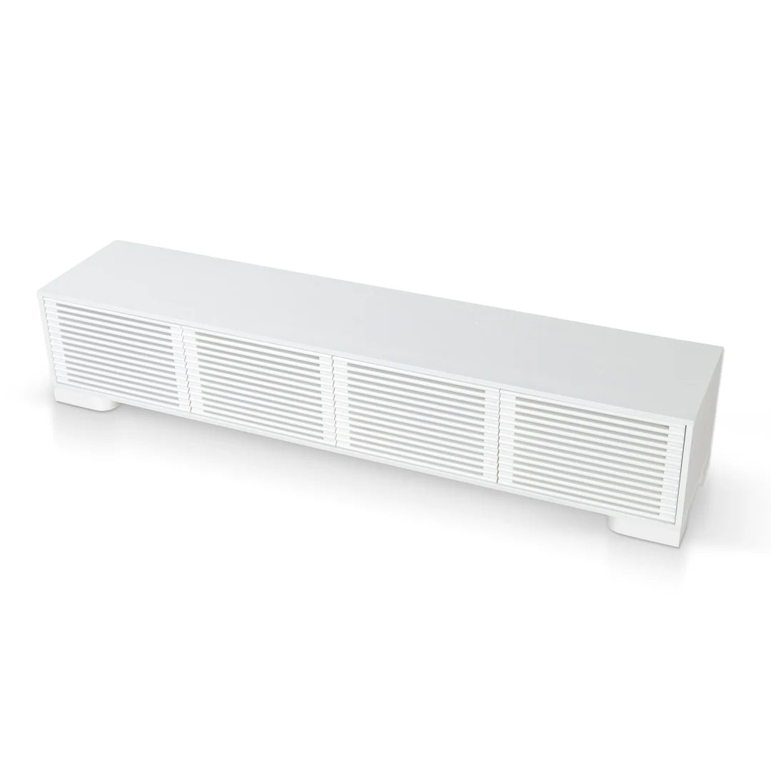 Contour Nest White TV Entertainment Unit 2.3m