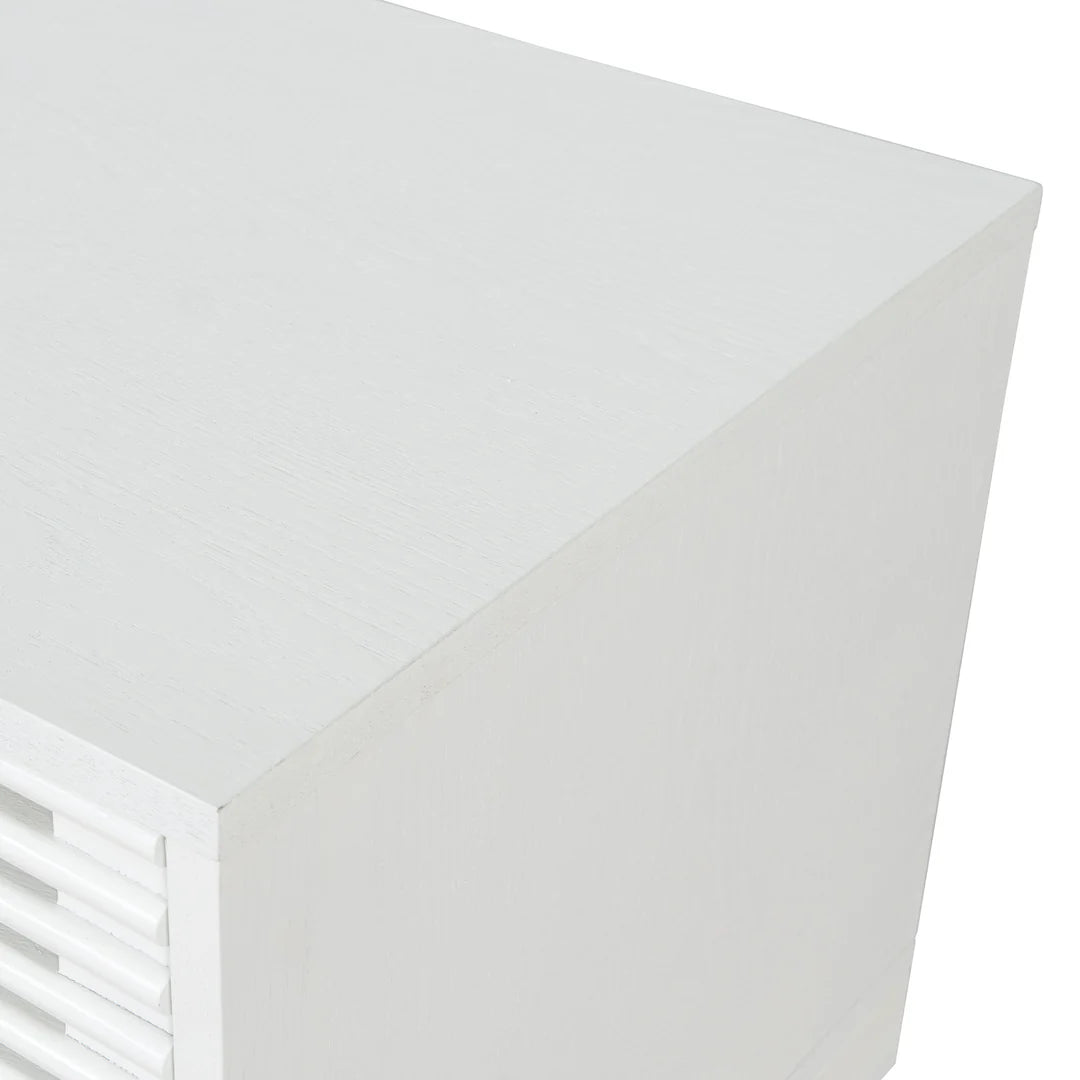 Contour Nest White TV Entertainment Unit 2.3m