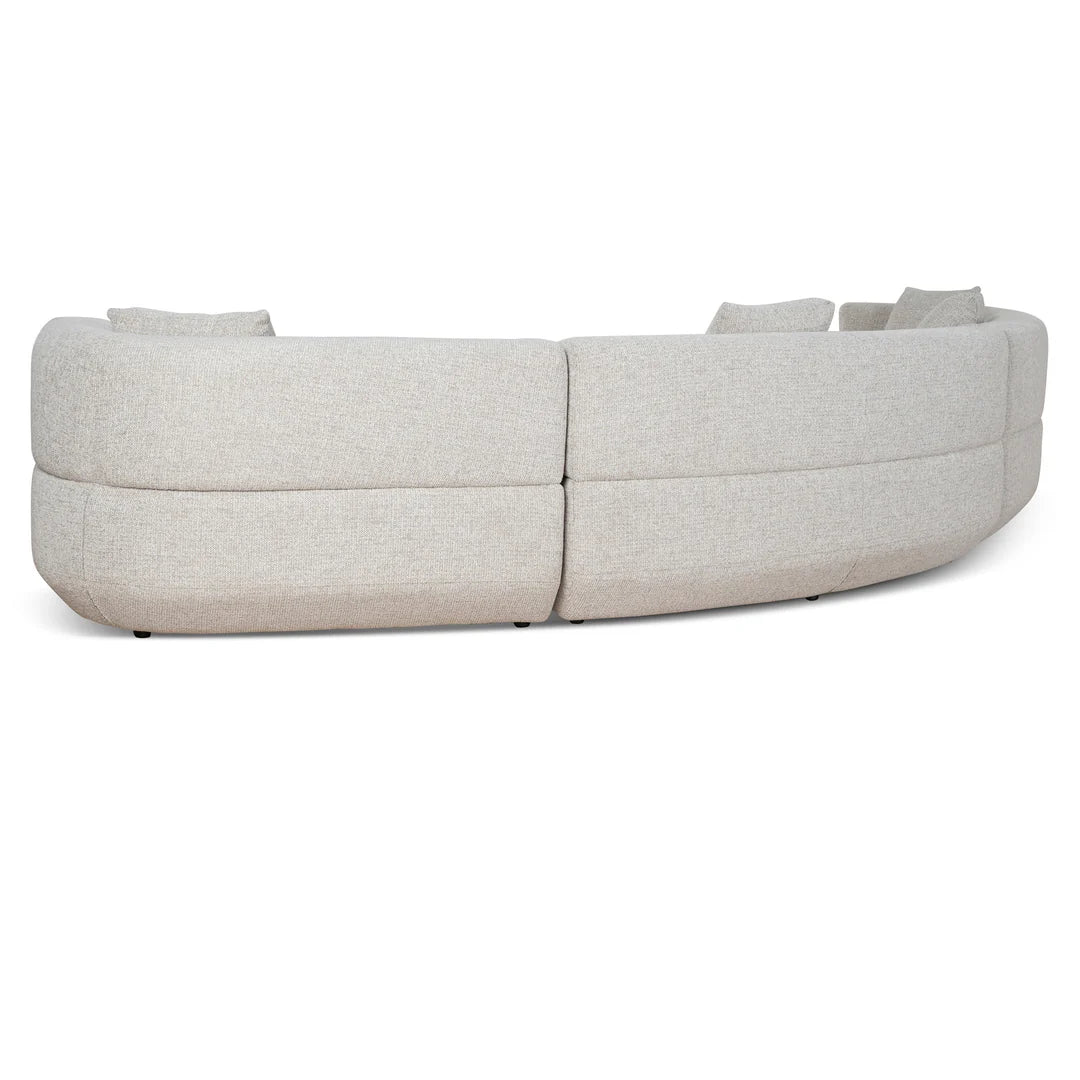 Coralie Modular Left Chaise Sofa - Coral Natural Linen