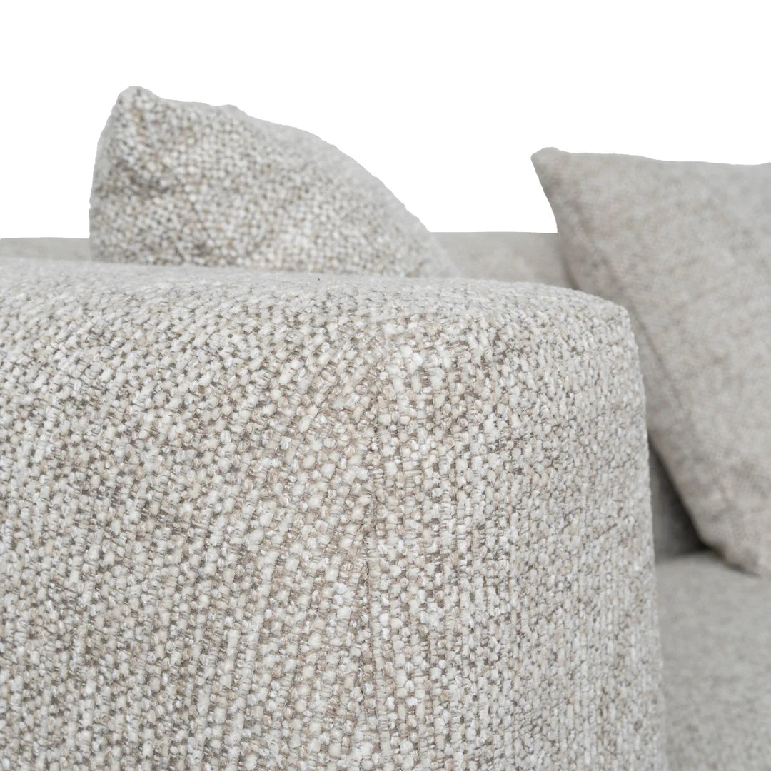 Coralie Modular Left Chaise Sofa - Coral Natural Linen