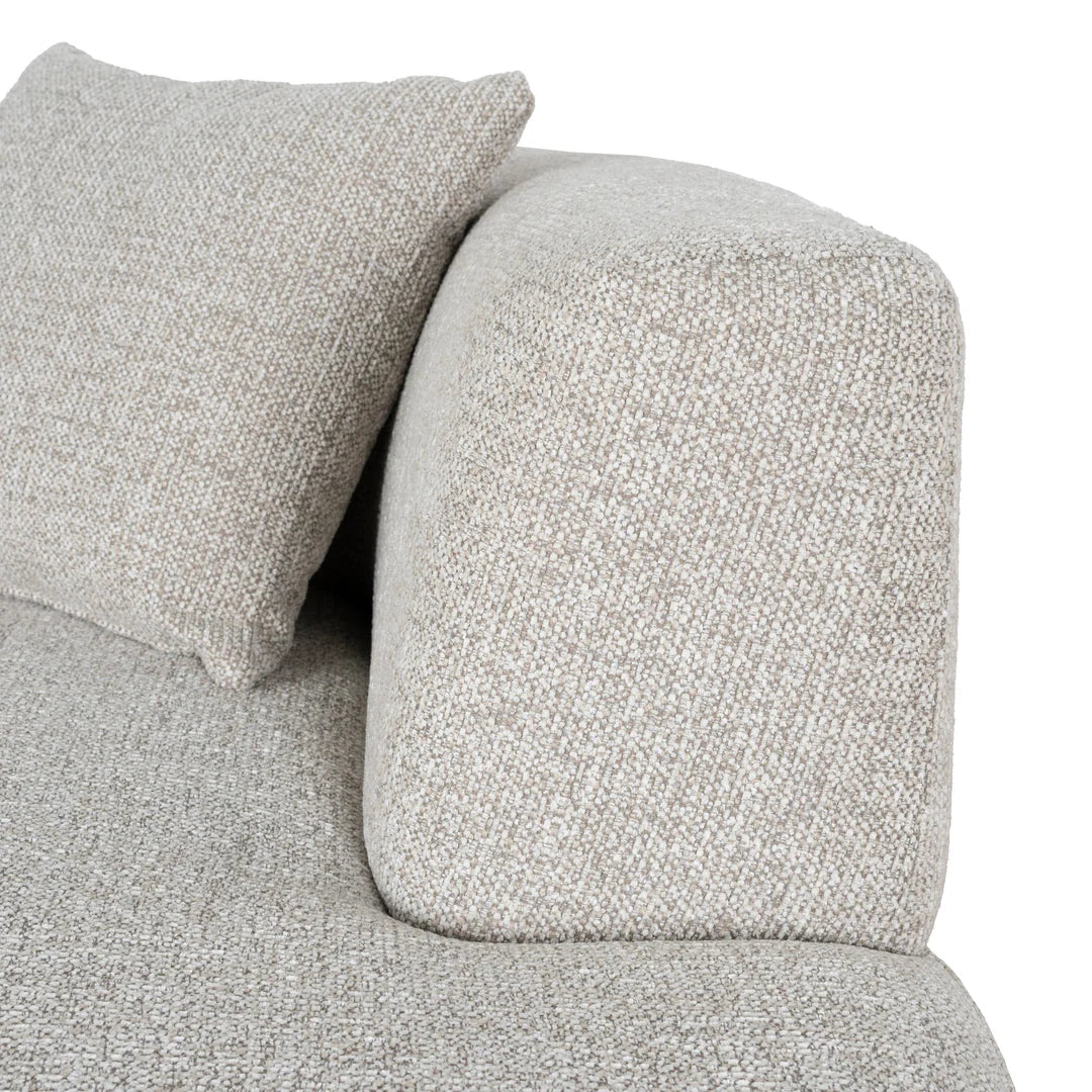 Coralie Modular Left Chaise Sofa - Coral Natural Linen