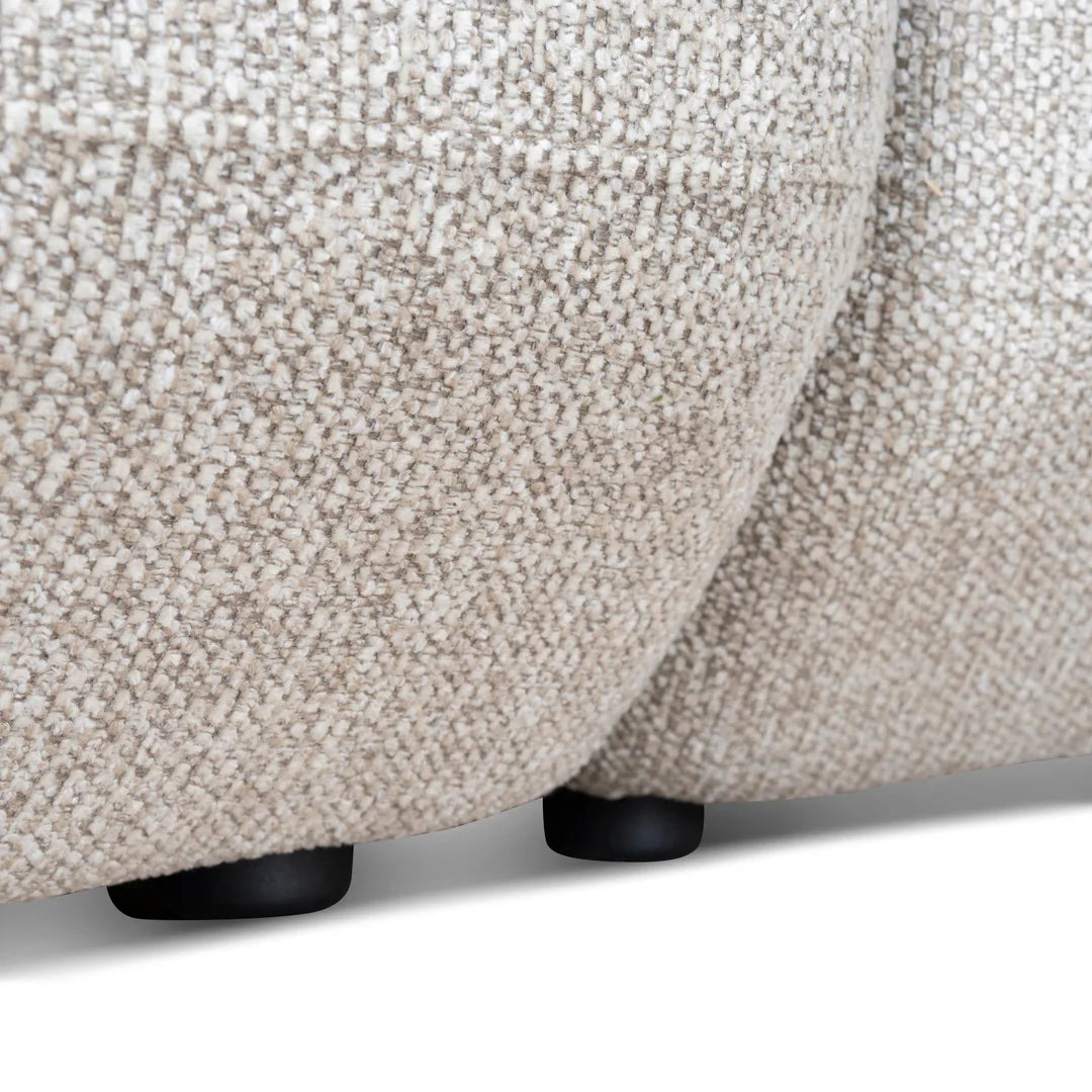 Coralie Modular Left Chaise Sofa - Coral Natural Linen