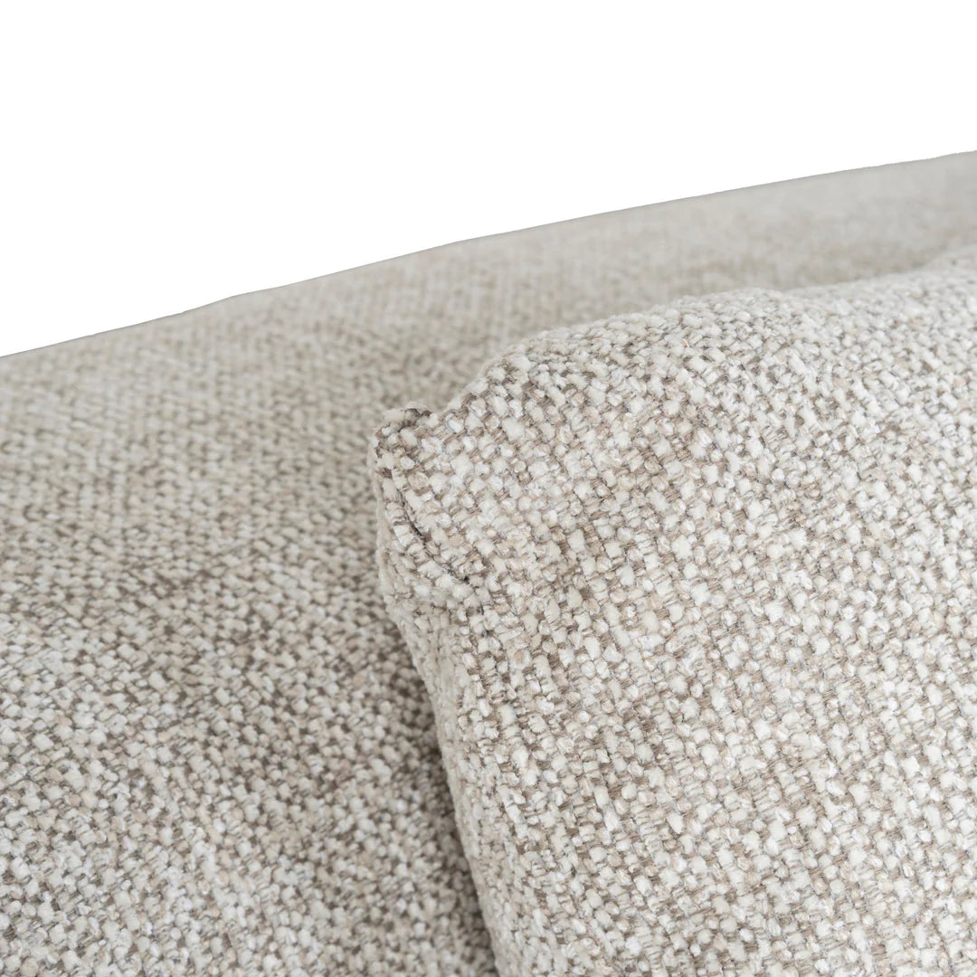 Coralie Modular Left Chaise Sofa - Coral Natural Linen