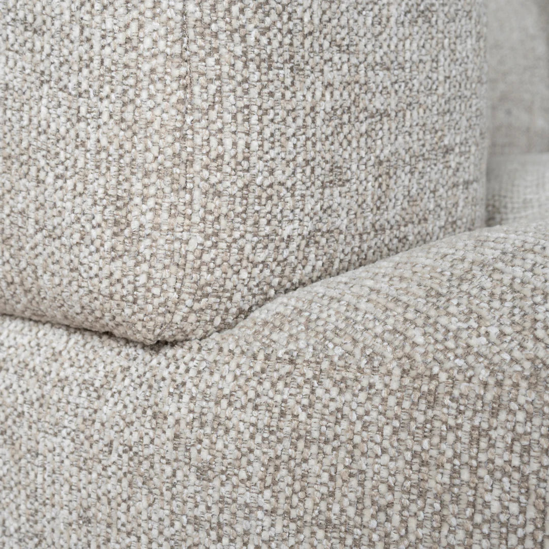 Coralie Modular Left Chaise Sofa - Coral Natural Linen