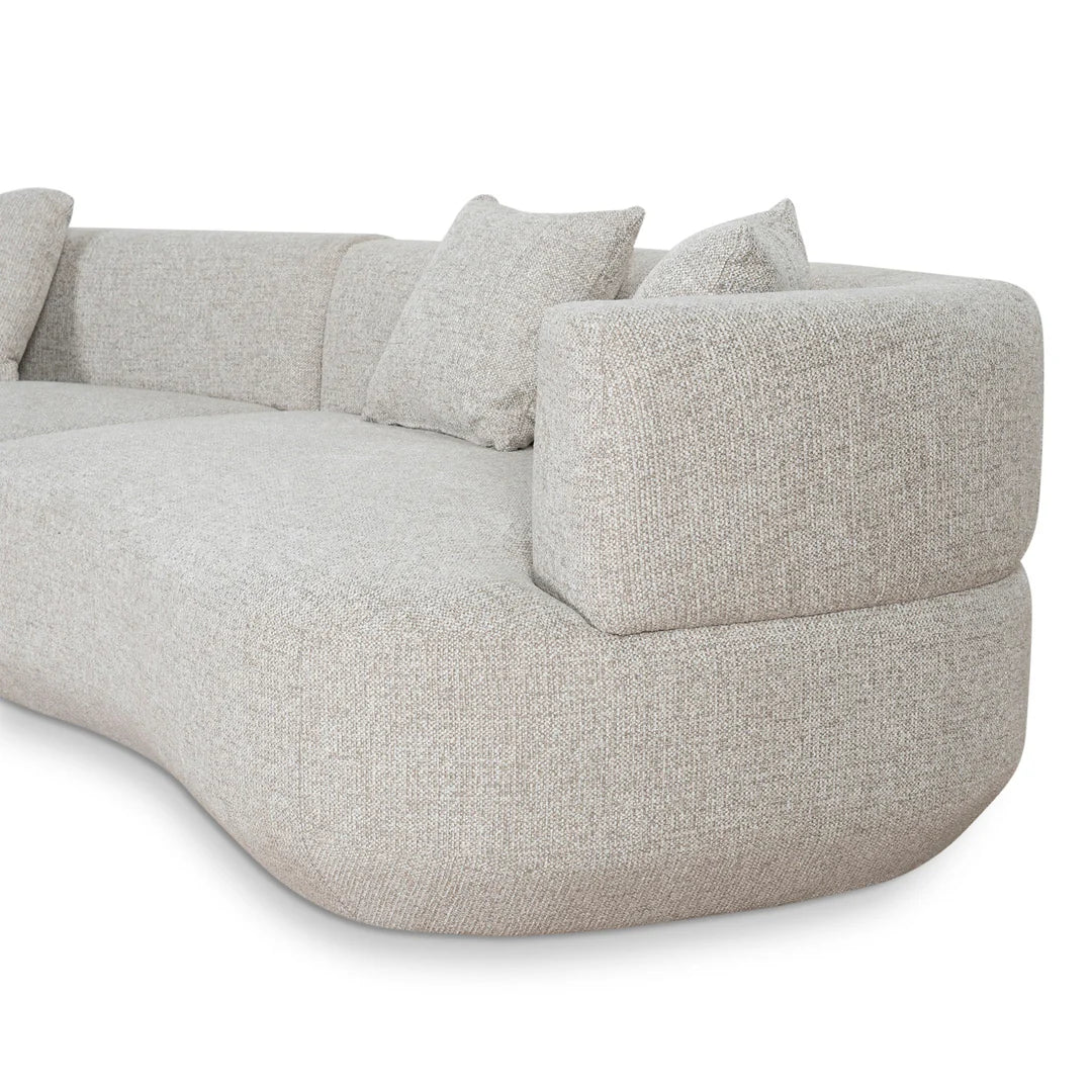 Coralie Modular Left Chaise Sofa - Coral Natural Linen