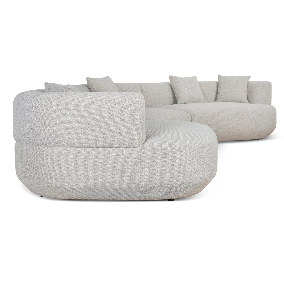 Coralie Modular Left Chaise Sofa - Coral Natural Linen