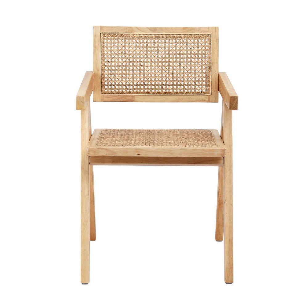Wooden Rattan Dining Chair