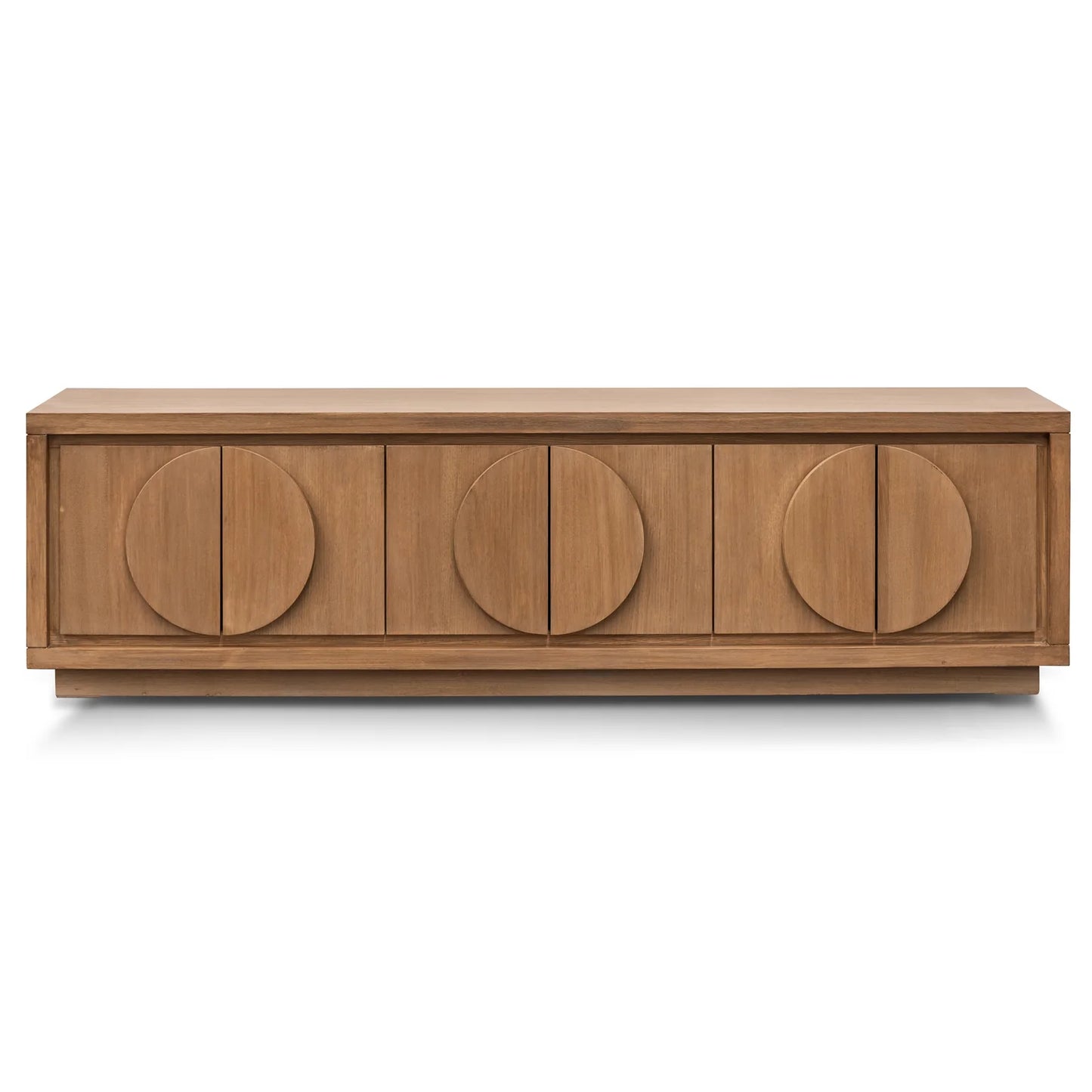 Dusty Oak 2m Entertainment TV Unit