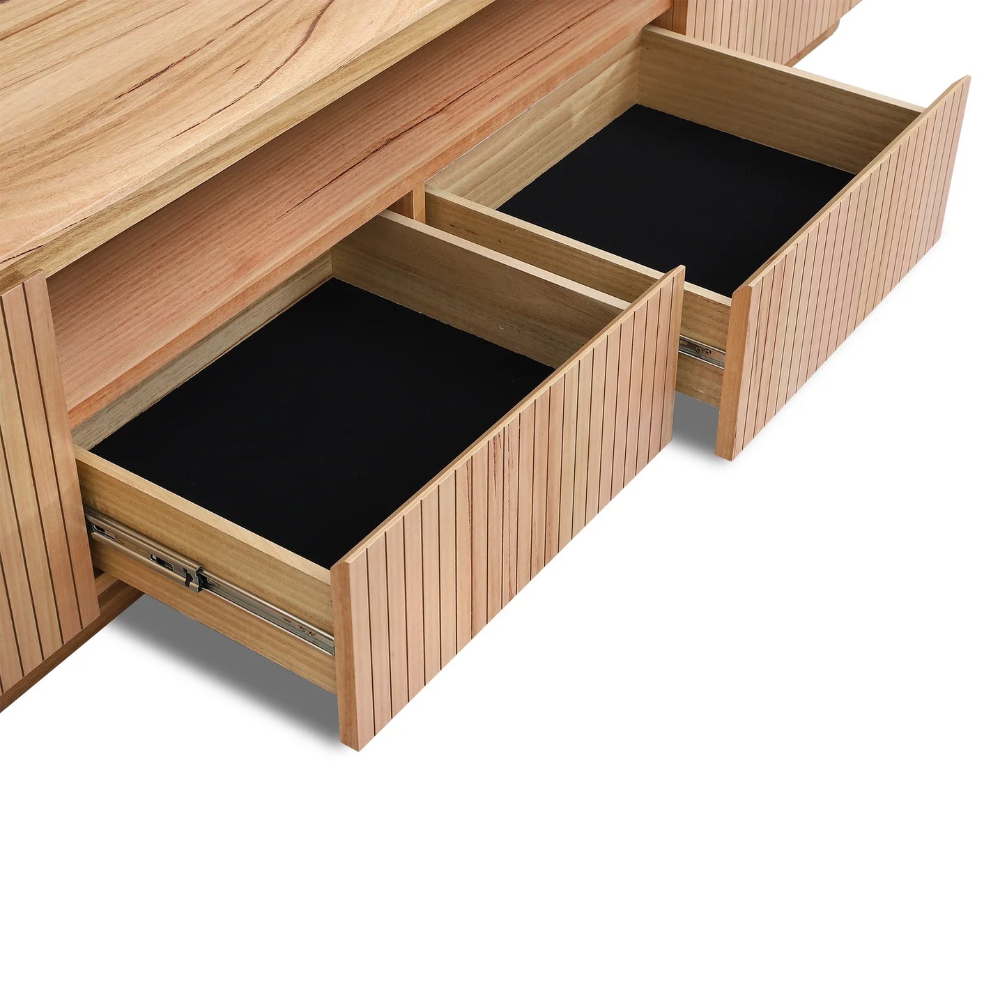 Timber Haven 2.4m TV Entertainment Unit - NZ Natural Ash