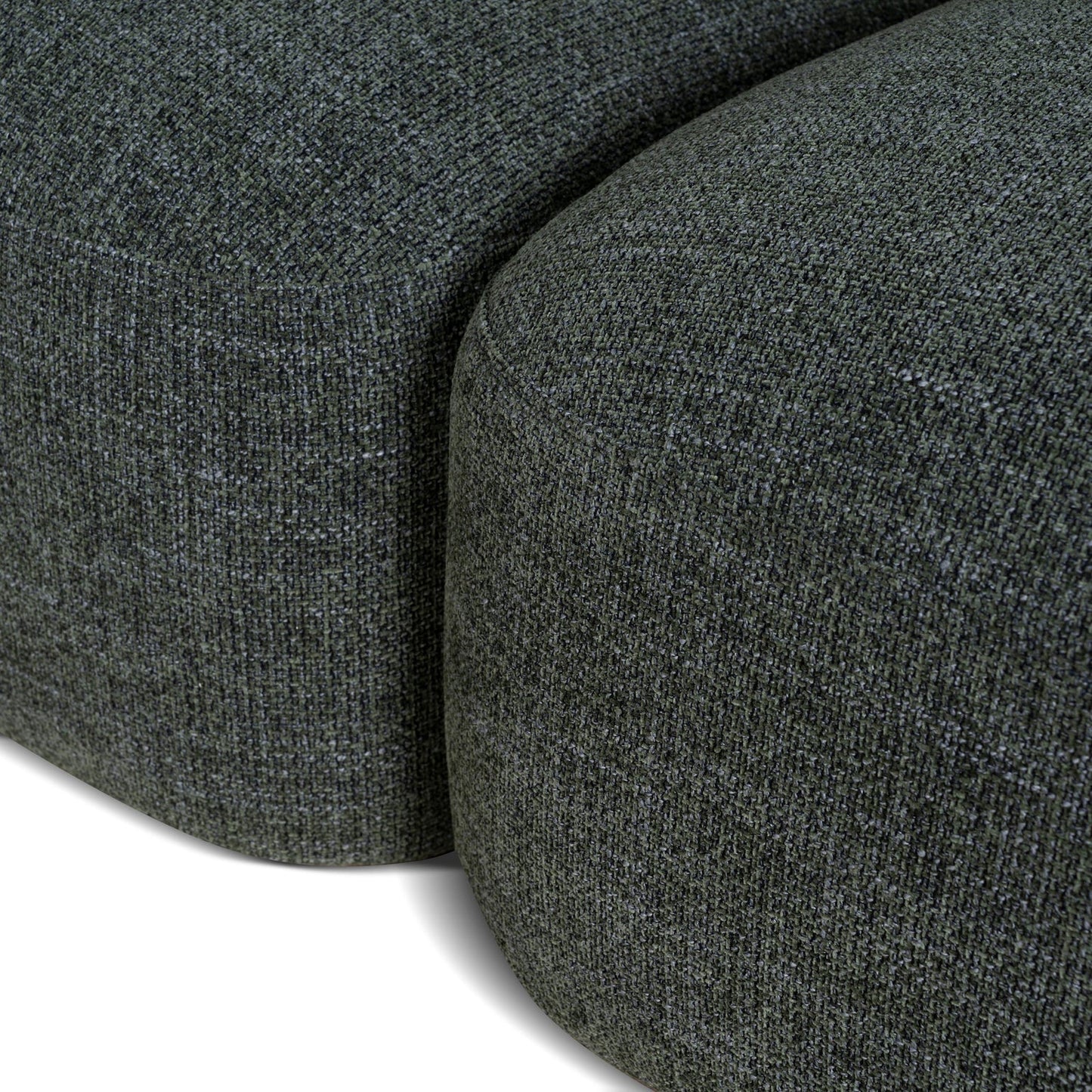 Nimbus Left Chaise Modular Sofa - Moss Green