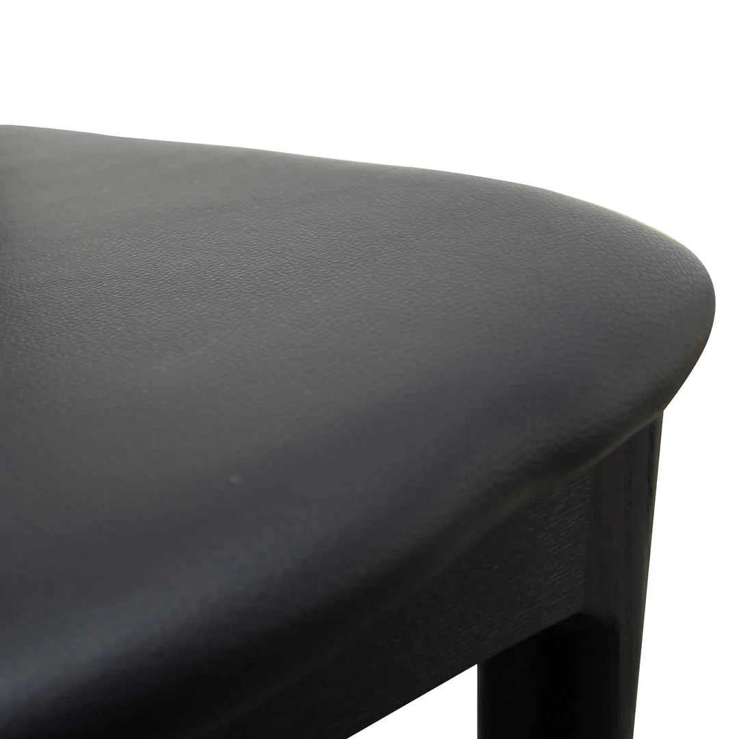 Elbow Dining Chair - Black (Set of 2)